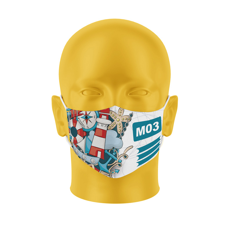 Performance mask (in own full color print)