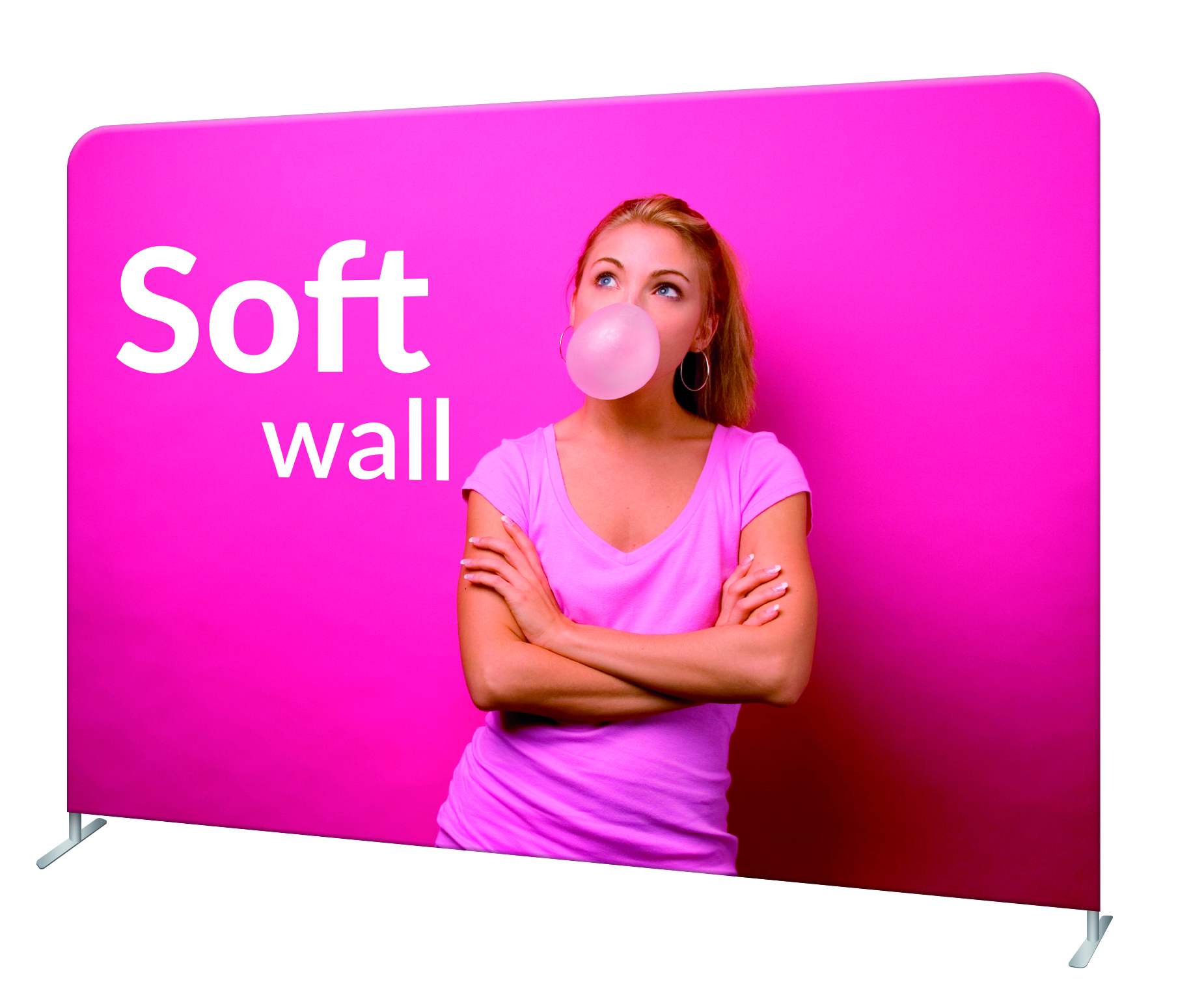 Fabric Wall, Straight (295x220 cm)