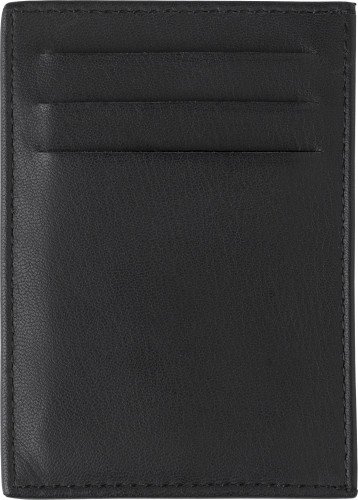 Split leather credit card wallet Logan