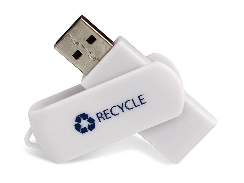Twister Recycled Plastic USB 2.0