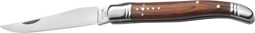Steel and wood pocket knife Lisandro