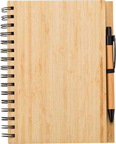 Bamboo notebook