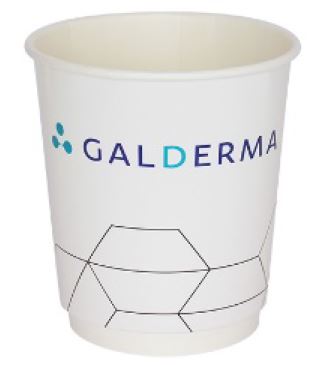 Paper cup, double layer paper, double wall (Thermic wall)
