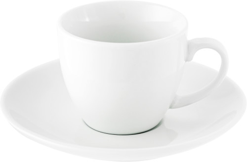 Porcelain cup and saucer Leopold