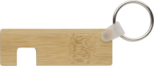 Nyckel- och mobilhållare av bambu Orlando