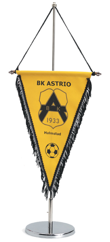 Supporter pennant (metal top pole)