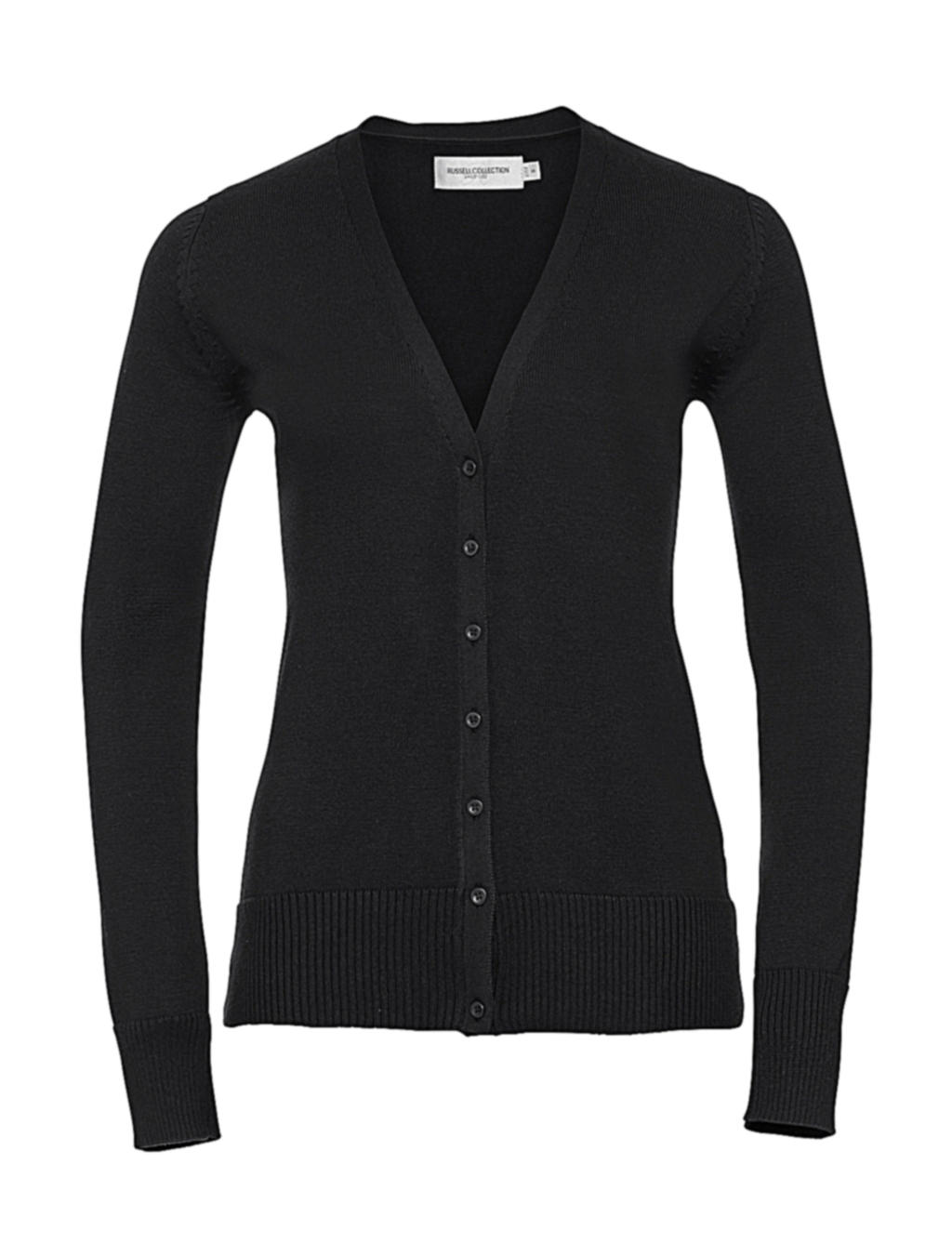 Ladies V-Neck Knitted Cardigan